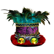 Luxe Hoge Hoed - Global Paint - Led - Volwassenen - 1006