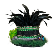 Luxe Hoge Hoed - Groen - Led - Volwassenen - 1004