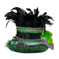 Luxe Hoge Hoed - Groen - Led - Volwassenen - 1004