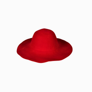 Hippie Flaphoed &ndash; Rood &ndash; Jaren &rsquo;70