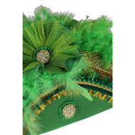 Piratenhoed Driesteek - Premium Class - Groen - Volwassenen