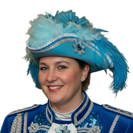 Piratenhoed Driesteek - Premium Class - Turquoise - Volwassenen