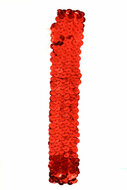 Pailletten Haarband - Rood