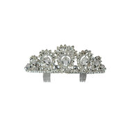 Luxe Diadeem Eleonora - Zilver - Volwassenen
