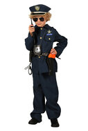 Politie Kostuum Kinderen - Blauw Verkleedpak met Accessoires