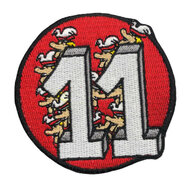 Embleem Huusse - Strijkembleem - Ronde 11