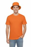 Bucket Hat Oranje - Katoen - Visserhoedje - Volwassenen