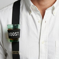 Bretels Shotglas  - Verstelbaar - Zwart