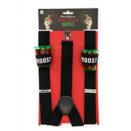 Bretels Shotglas  - Verstelbaar - Zwart