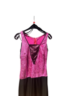 Tweedekans - Glitter jurk - Roze - S 