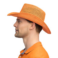 Cowboyhoed Sunny Oranje  - Koningsdag - Volwassenen 