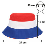 Bucket Hat Holland  - Koningsdag - Visserhoedje - Volwassenen