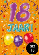Verjaardagskaart - That Funny Age - 18 jaar C - met Envelop