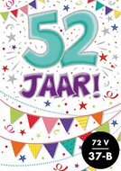 Verjaardagskaart - That Funny Age - 52 jaar - met Envelop