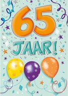Verjaardagskaart - That Funny Age - 65 jaar B - met Envelop