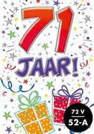 Verjaardagskaart - That Funny Age - 71 jaar - met Envelop