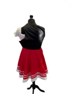 Tweedehands &amp;#x2013;  Traditioneel Duitse Dameskleding-  Maat 36 - Rood