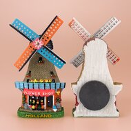 Koelkastmagneet - Polystone - Molen Flowershop - Holland