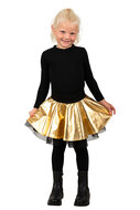 Cirkelrok Metallic Goud - Meisjes - Tule Rok