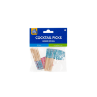 Gender Reveal - Cocktail Prikkers - Roze en Blauw - 50 stuks
