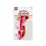 Love Ballonnen - Valentijn  - Rood-Roze - 6 stuks