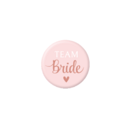 Button - Bride to be-Team bride  - 8 stuks