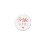 Button - Bride to be-Team bride  - 8 stuks