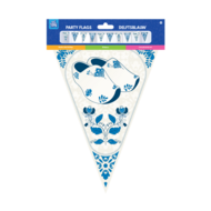 Vlaggenlijk Delftsblauw - Holland  - 10 meter