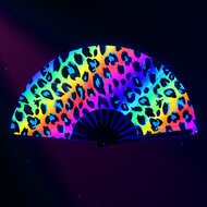 Waaier Rave Wild XL -  UV - Panter - Festival