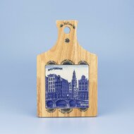 Souvenir Kaasplank Delftsblauw - Amsterdam - Keramiek 