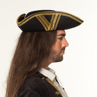 Piratenhoed - Royal Fortune Goud - Volwassenen
