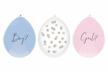 Ballonnen - Baby Balloons - Gender Reveal - 6 stuks