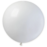 Topballon Latex - Wit  - 80 cm 