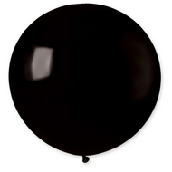 Topballon Latex - Zwart  - 80 cm 