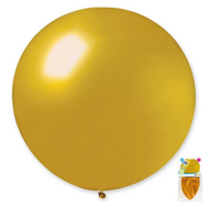 Topballon Latex - Metallic Goud - 80 cm 