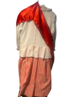 Tweedekans - clowns jurk  - L