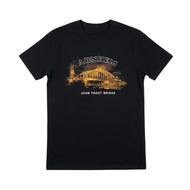 T-shirt Arnhem - John Frost Brug Bij Nacht - Volwassenen
