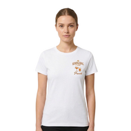 T-shirt - Koningsdag  - Oranje - Rugprint - Dames