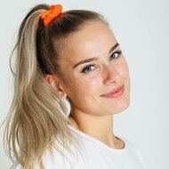Oranje Scrunchie Koninsdag - 3 stuks -  Haaraccessoires
