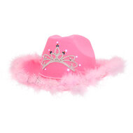 Cowboyhoed - LED - Blush Bandit - Volwassenen