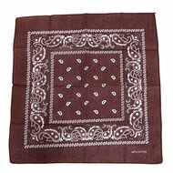 Zakdoek - Bandana - Bruin 