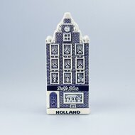 Koelkastmagneet - Polystone -  Delftsblauw Huisje - Holland