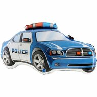 Folieballon - Politieauto - 71 cm - Helium- en Luchtvulling
