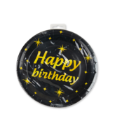 Bordjes Classy - Happy Birthday - 8 stuks
