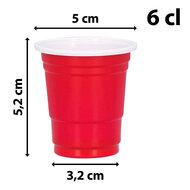 Red Cups - Shotglaasjes  - 20 stuks 