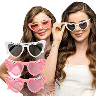 Set 3 Partybrillen - Bridal Pearl - Vrijgezellenfeest