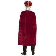 Set Majesteit - Koningsmantel - Rood - Volwassenen