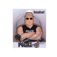 Politie Headset &ndash; Police Verkleedaccessoire - FBI