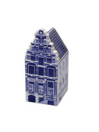 Delfts Blauw Grachtenhuis - Chocolaterie - Keramiek - 14 cm