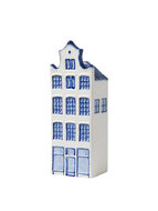 Delfts Blauw Grachtenhuis - NR.2 - Keramiek - 16 cm